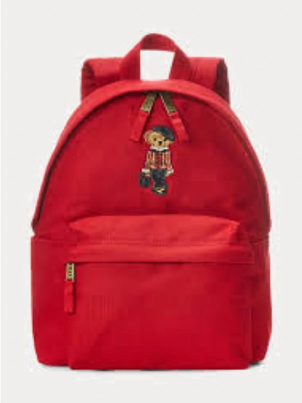 NWT❤️Polo Ralph Lauren Kids Canvas Polo Bear Backpack - Classic School Backpack